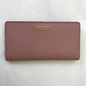 Kate Spade Large Slim Bifold Wallet Cameron